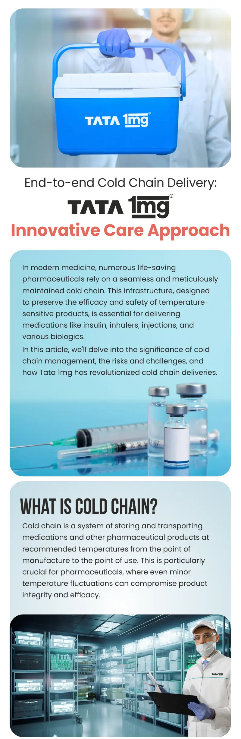 End-to-end cold chain delivery