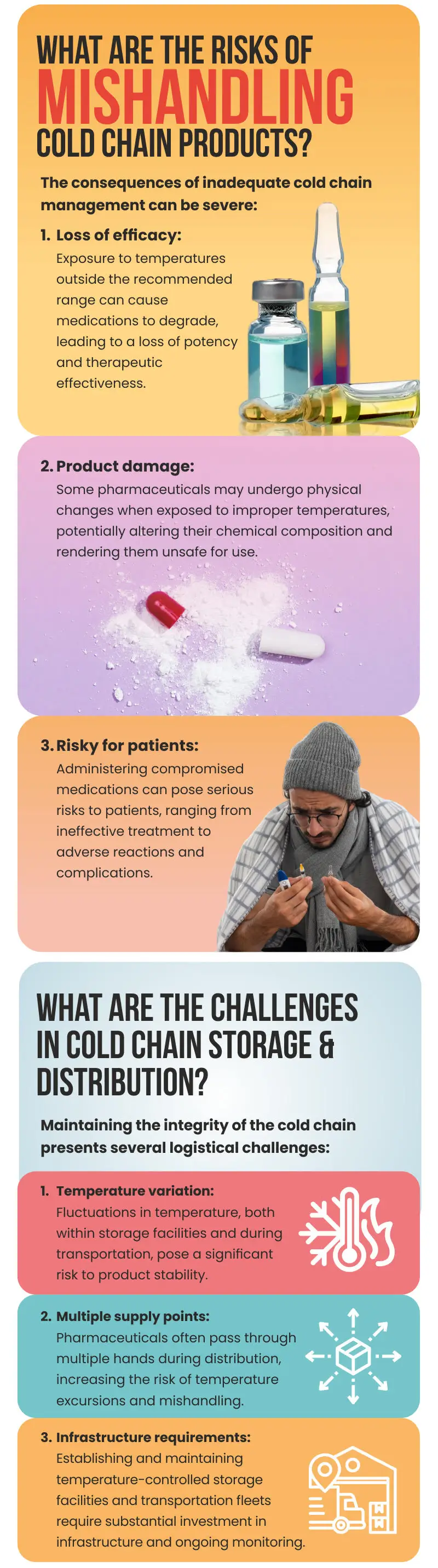 End-to-end cold chain delivery