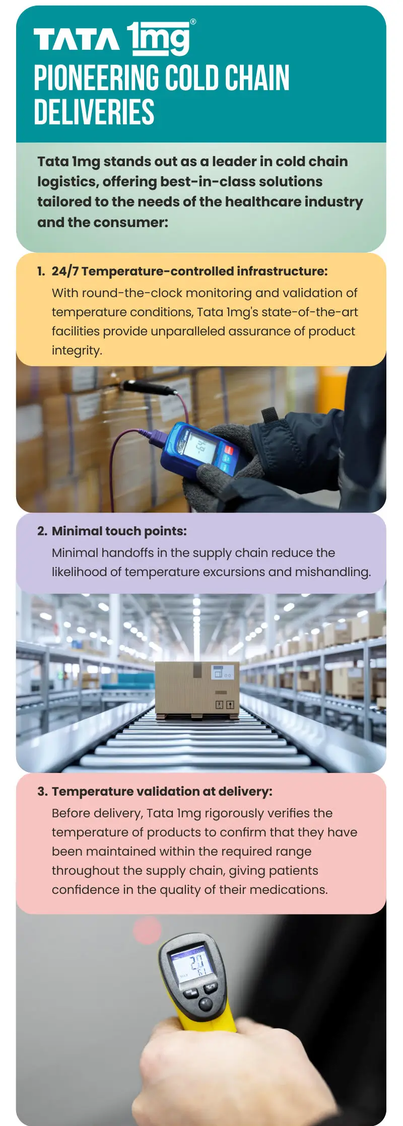 End-to-end cold chain delivery